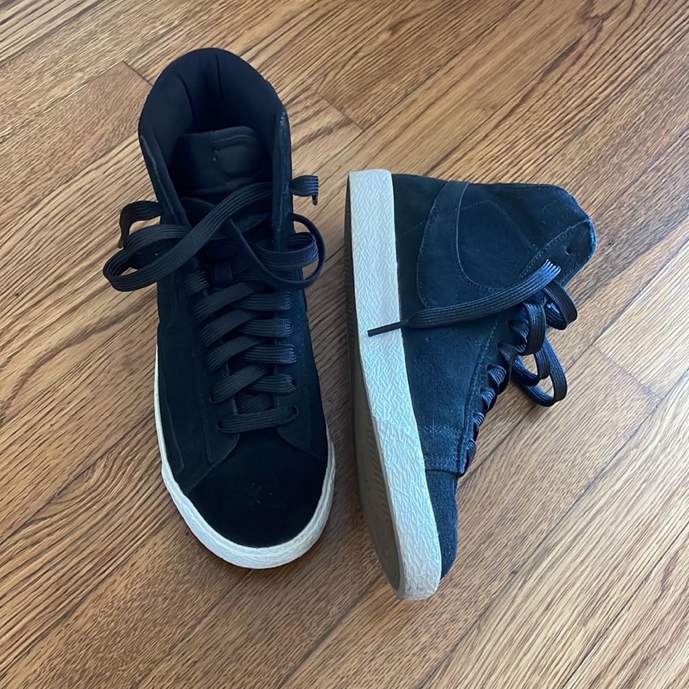 Black Suede Nike Blazers
